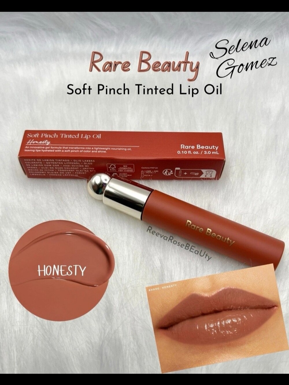 Rare Beauty Soft Pinch Tinted Lip Oil in Honesty